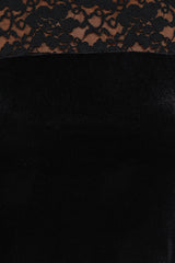 Caitlin Top - Black Velvet