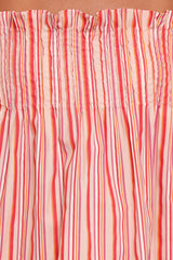 Carson Pleated Top - Peach Stripe