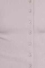 Cass Long Sleeve Top - Grey