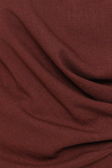 Heloise Side Tie Top - Dark Brown