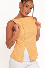 Kalyssa Asymmetrical Vest - Mango