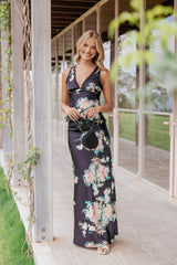 Kelso Top - Black Floral