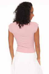 Maura Top - Pale Pink