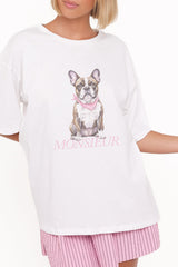 Monsieur Tee - White