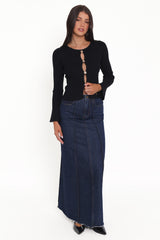 Rosienna Knit Top - Black