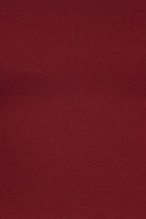 Wesson Sheer Sleeve Top - Merlot