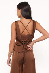 Wynn Top - Chocolate