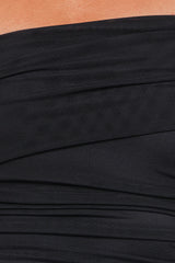 Zachary One Shoulder Top - Black
