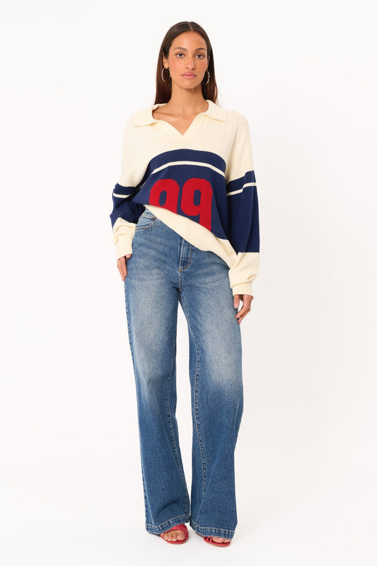 Abrand 94 Wide Leg Jeans - Kaley