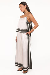 Caelia Pant Set - Beige Olive