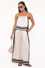 Caelia Pant Set - Beige Olive