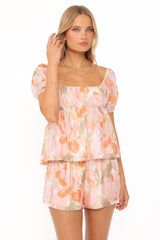 Julia Set - Pink Floral