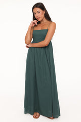 Odessa Maxi Dress - Forest Green