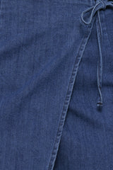Siena Wrap Skirt - Denim Wash