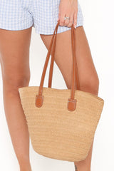 Elodie Bucket Bag - Tan