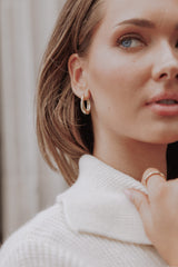 Farrow Loop Earrings - Gold