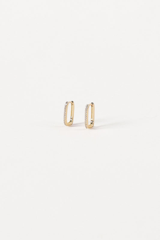 Anisa Hoop Earrings - Gold