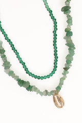 Aquaria Necklace Set - Green