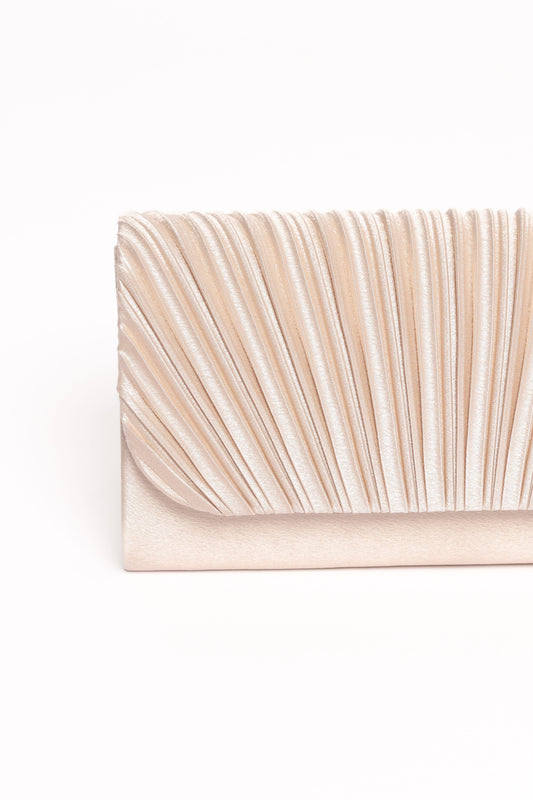Aurora Clutch - Cream