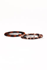 Blakely Hairclip Set - Tort