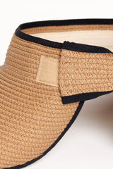 Brigid Hat - Tan/Black