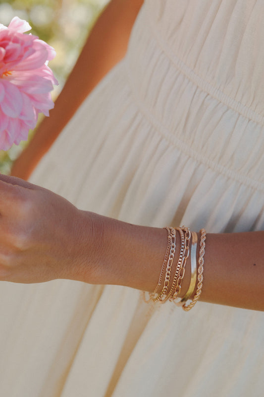 Brooklyn Bracelet Set - Gold