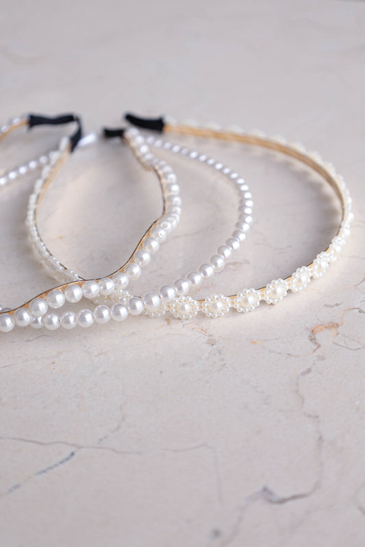 Carolina 3 Pack Headband - Pearl