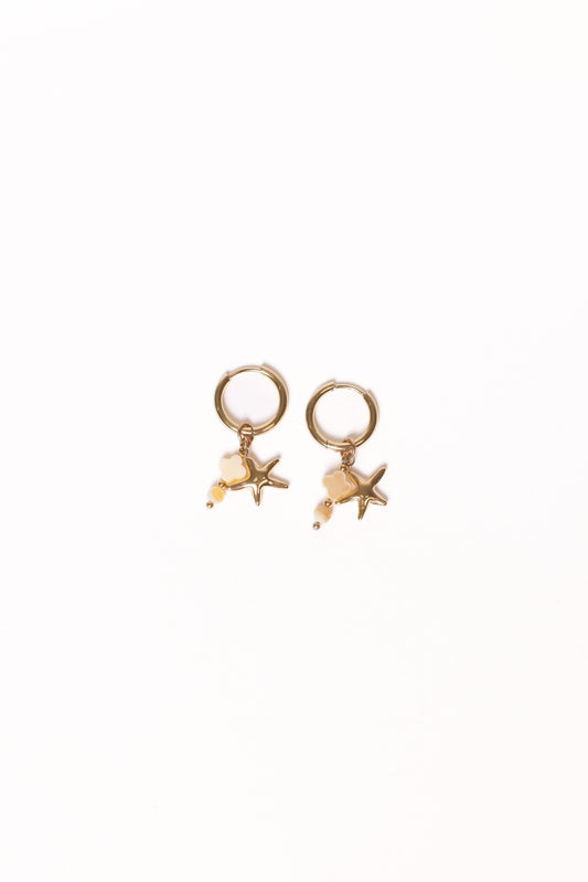 Catania Charm Earrings - Gold