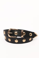 Dallas Studded Belt - Black