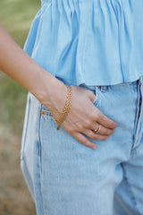 Drew Bracelet - Gold