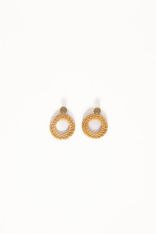 Esther Earrings - Tan