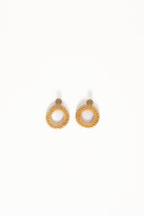 Esther Earrings - Tan