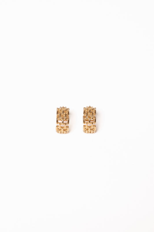 Fleur Earrings - Gold