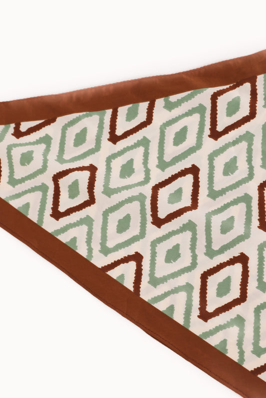 Freya Scarf - Geo Print