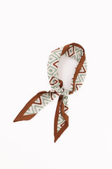 Freya Scarf - Geo Print