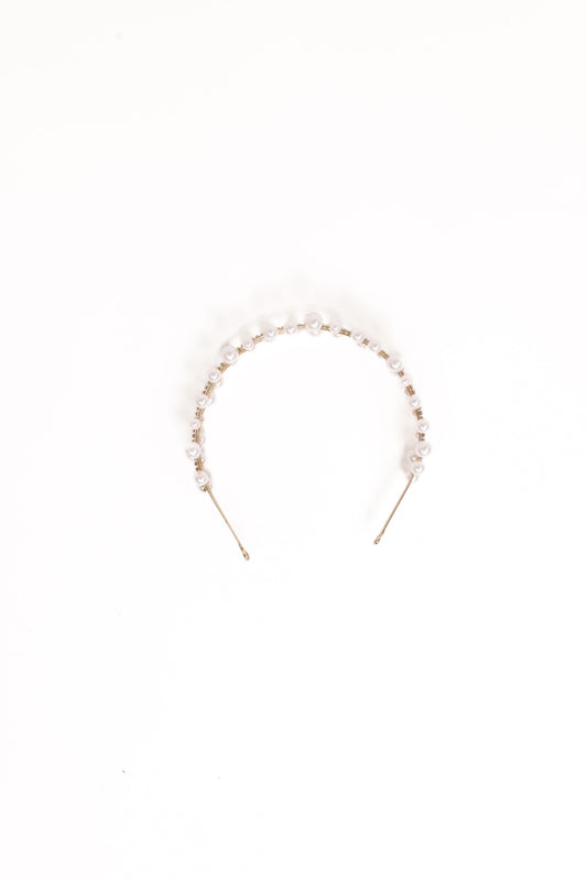 Gale Headband - Pearl
