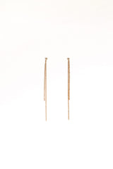 Genevieve Drop Earrings - Gold