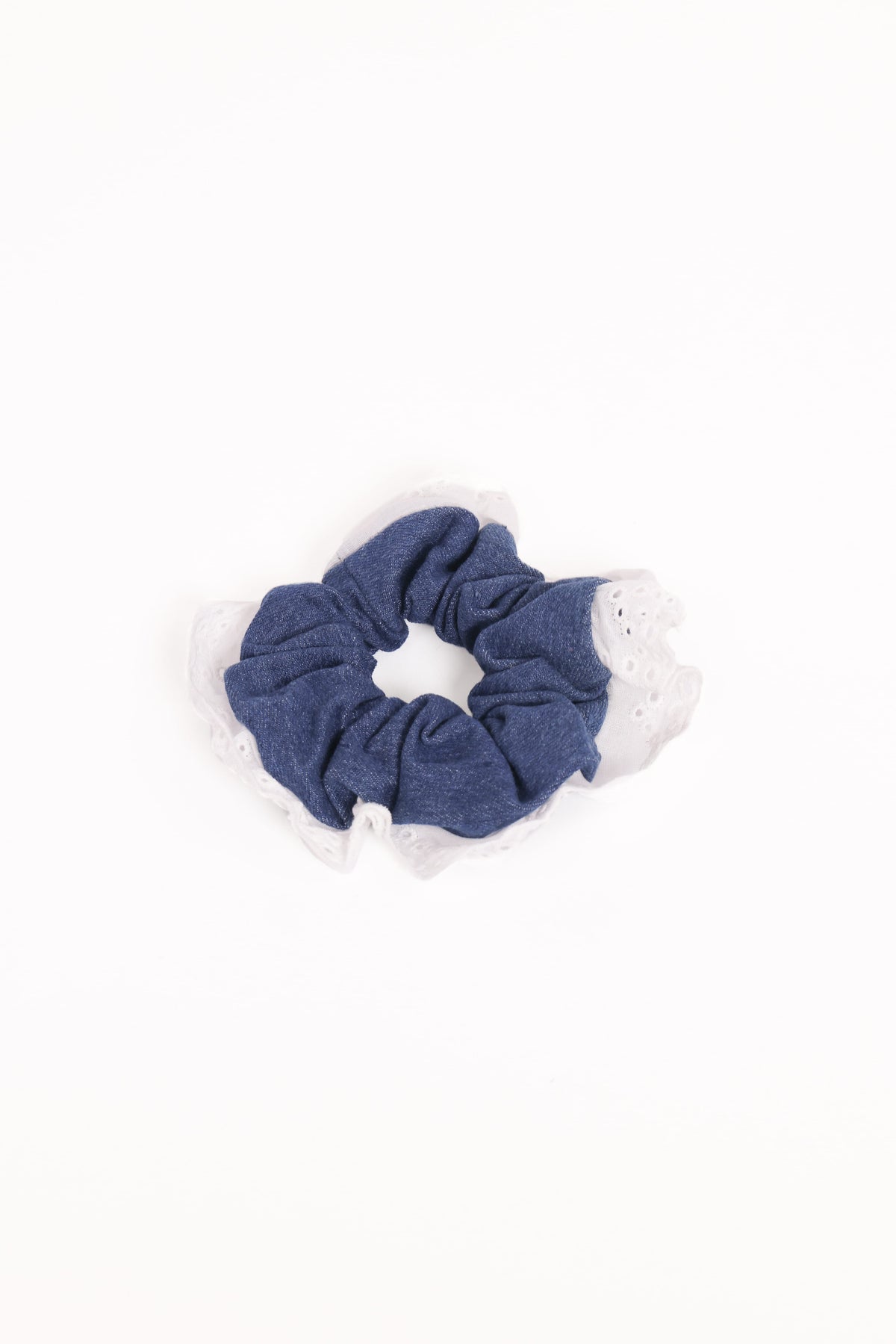Georgia Scrunchie - Dark Blue