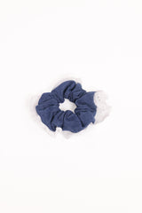 Georgia Scrunchie - Dark Blue