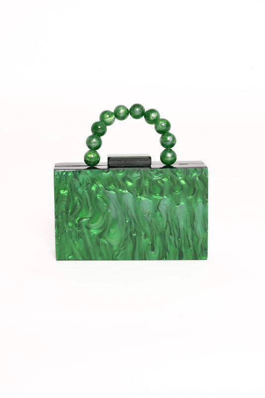 Greta Bag - Emerald Green