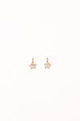Hayden Star Earrings - Gold