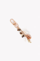 Imogen Shell Key Chain - Gold