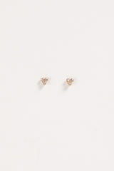 Janey Stud Earrings - Gold