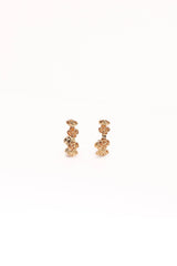Jennie Flower Earrings - Gold