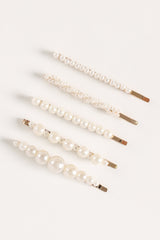 Joelle Hair Pins - Pearl