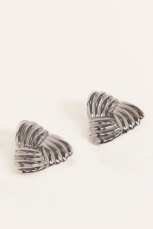 Katana Earrings - Silver