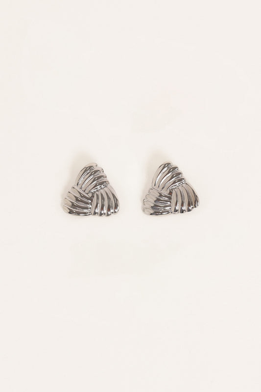 Katana Earrings - Silver