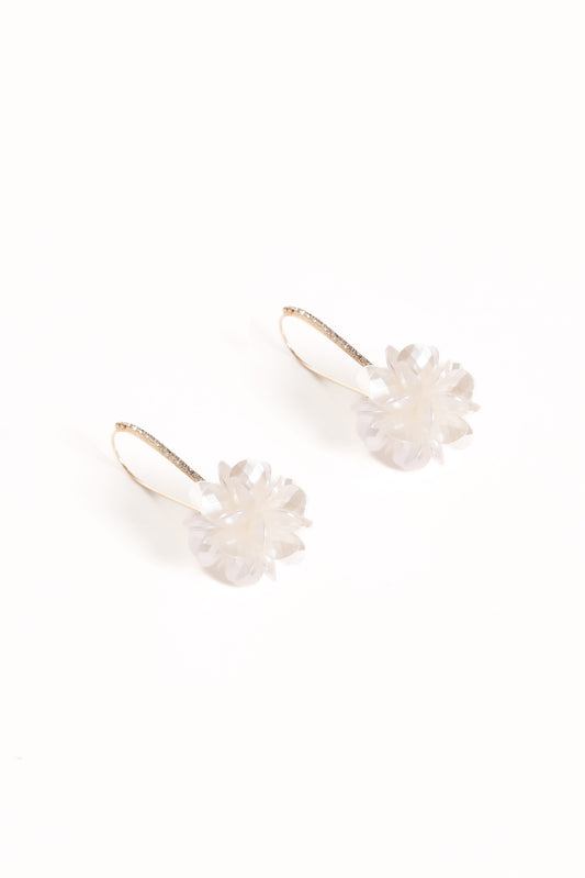 Katia Earrings - White