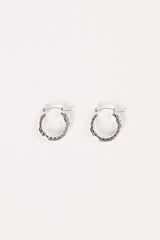 Kennedy Hoop Earrings - Silver