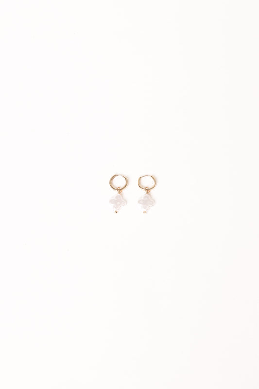 Kieran Earrings - Gold/Pearl